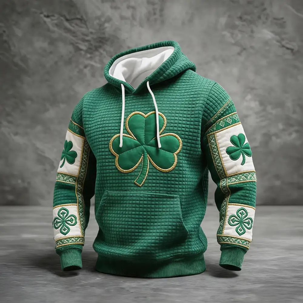 St. Patrick's Day Art Hoodie St Patrick's Day Apparel Best Present For St Patricks Day