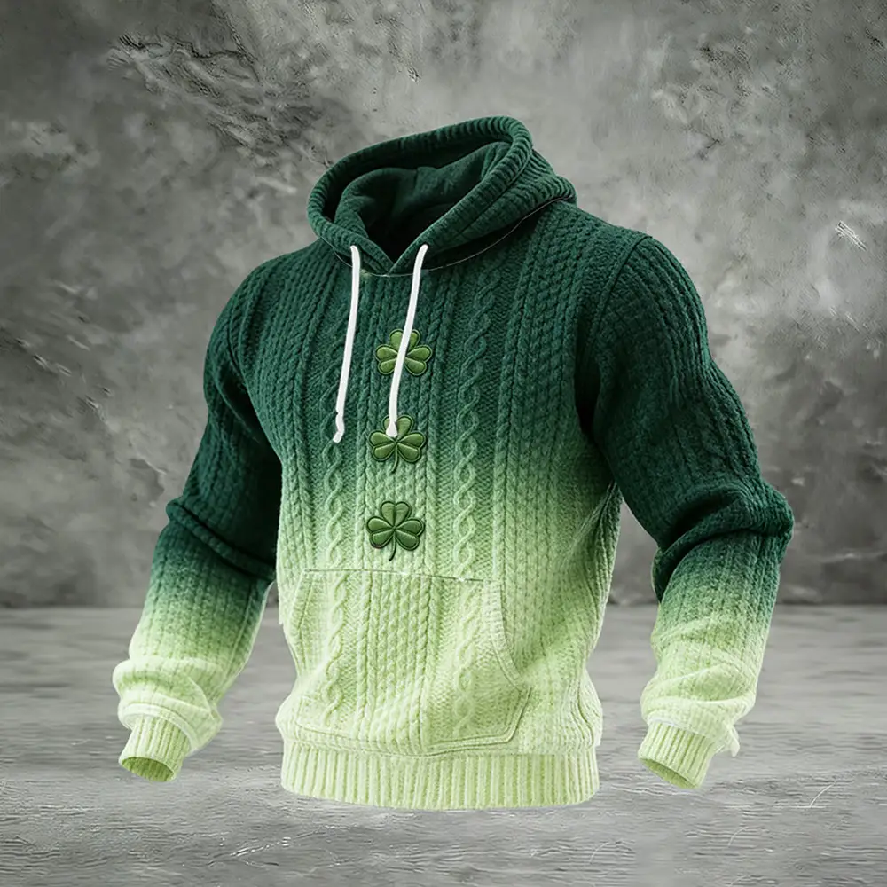 St. Patrick's Day Hoodie Holiday Apparel St Patrick's Day Gifts For Coworkers