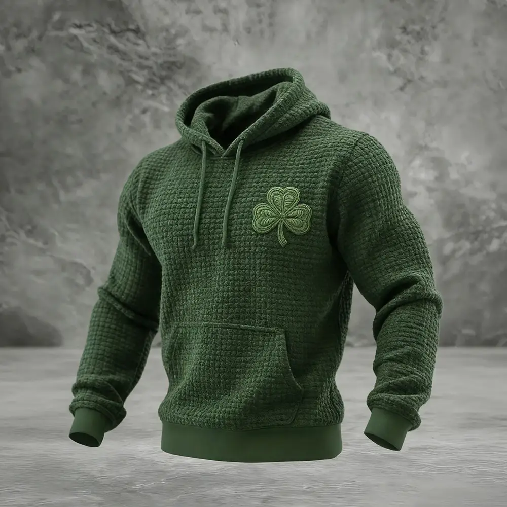 St. Patrick's Day Hoodie St Patrick's Day 2026 Hooded Sweatshirt Present For Men