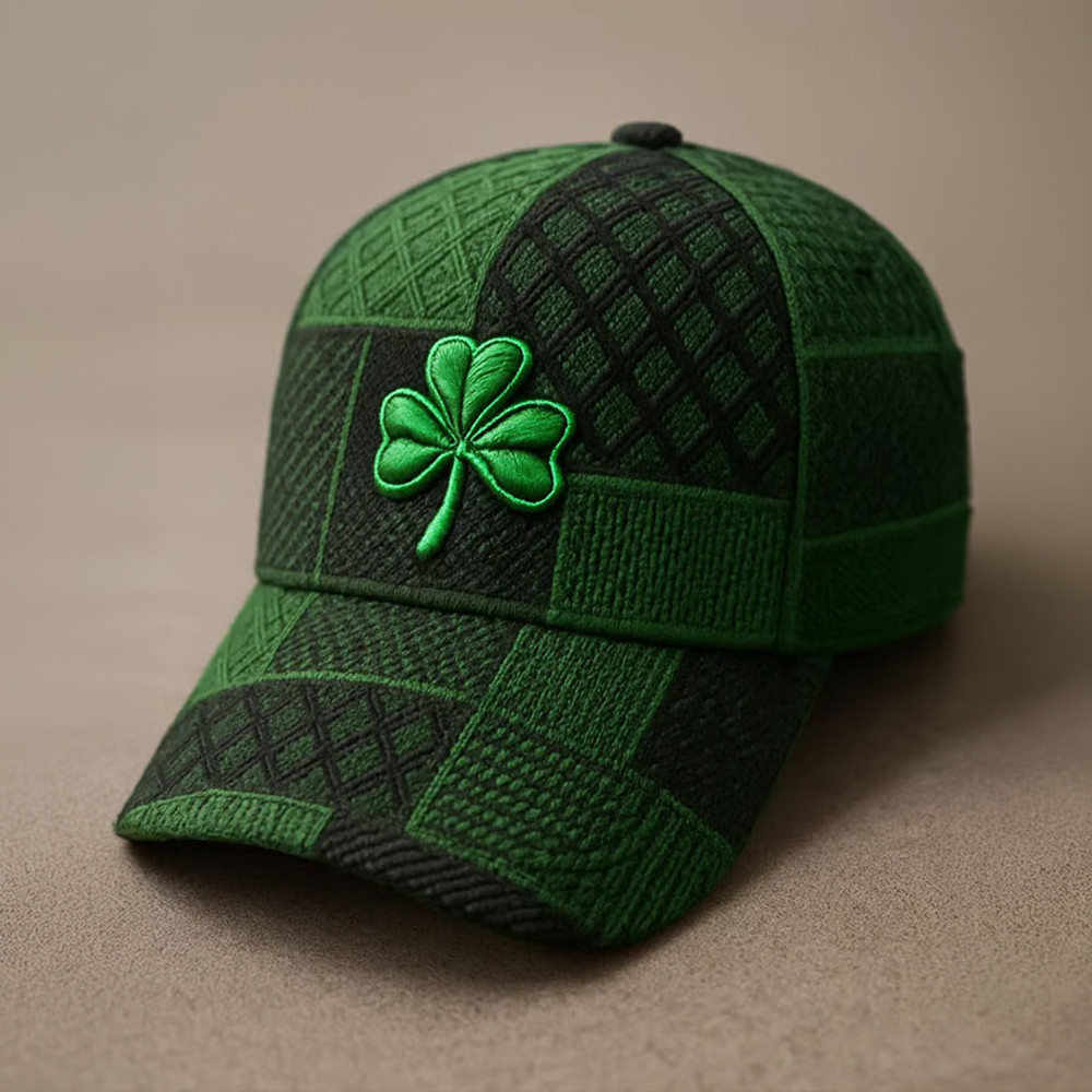 St. Patrick's Day Shamrock Art Hat St Patrick's Day Baseball Cap Gift For St Paddy's Day