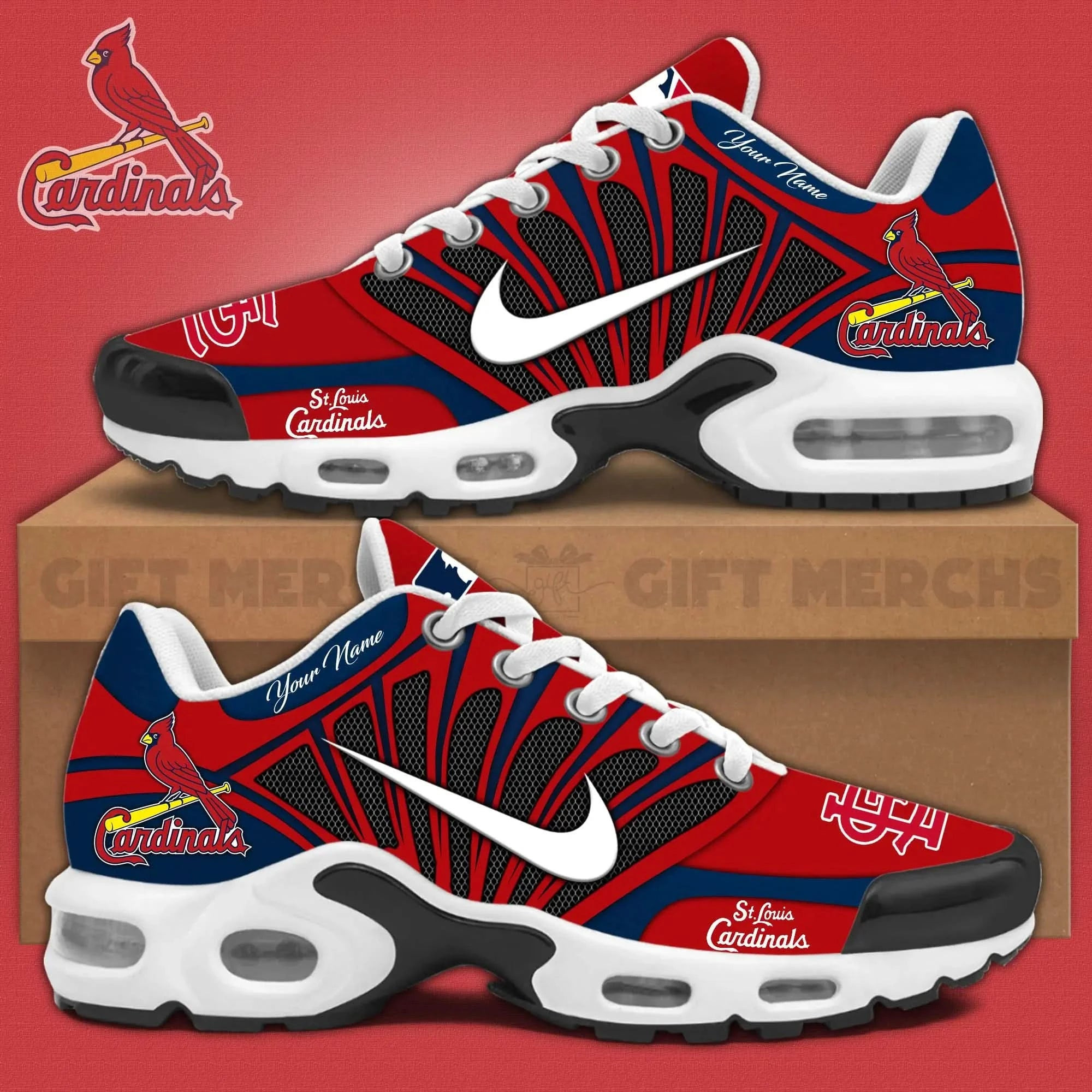 St.louis Cardinals Customized Sport Shoes