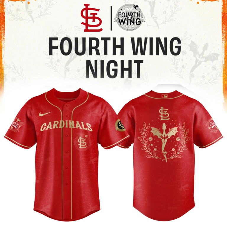 St.louis Cardinals Fourth Wings Night Jersey St.louis Cardinals Merch Birthday Gift For Men