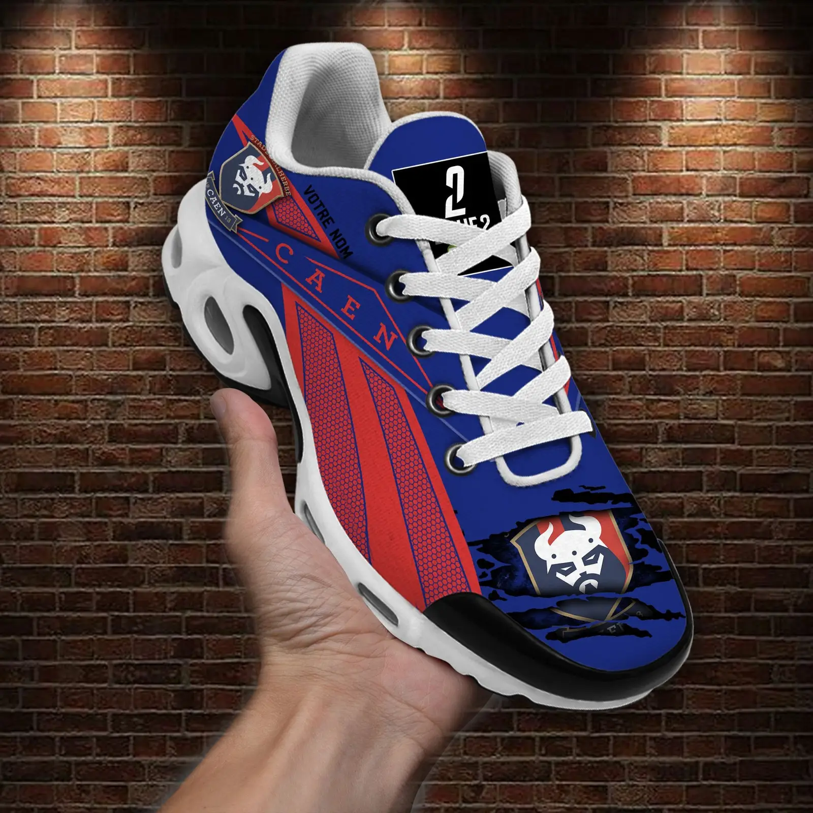 Stade Malherbe Caen Air Max Plus Shoes Sneakers For Men And Women