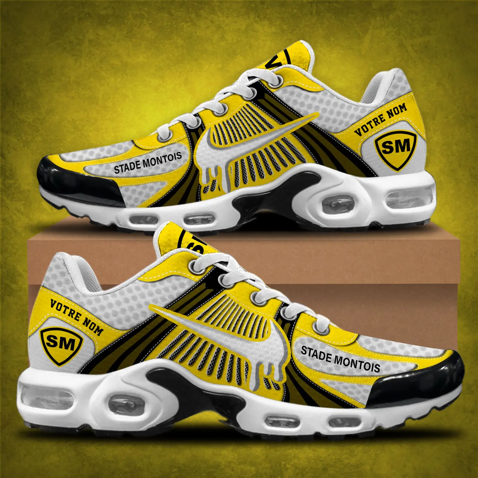 Stade montois Air Max Plus Shoes Sneakers For Men And Women Stade montois Air Max Plus Shoes Sneakers For Men And Women - Image 1