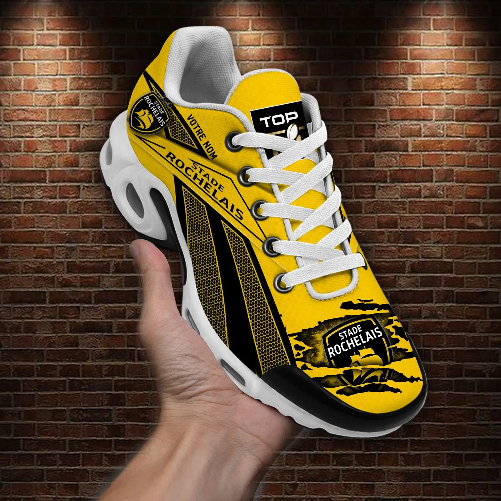 Stade Rochelais Air Max Plus Shoes Sneakers For Men And Women Stade Rochelais Air Max Plus Shoes Sneakers For Men And Women - Image 1