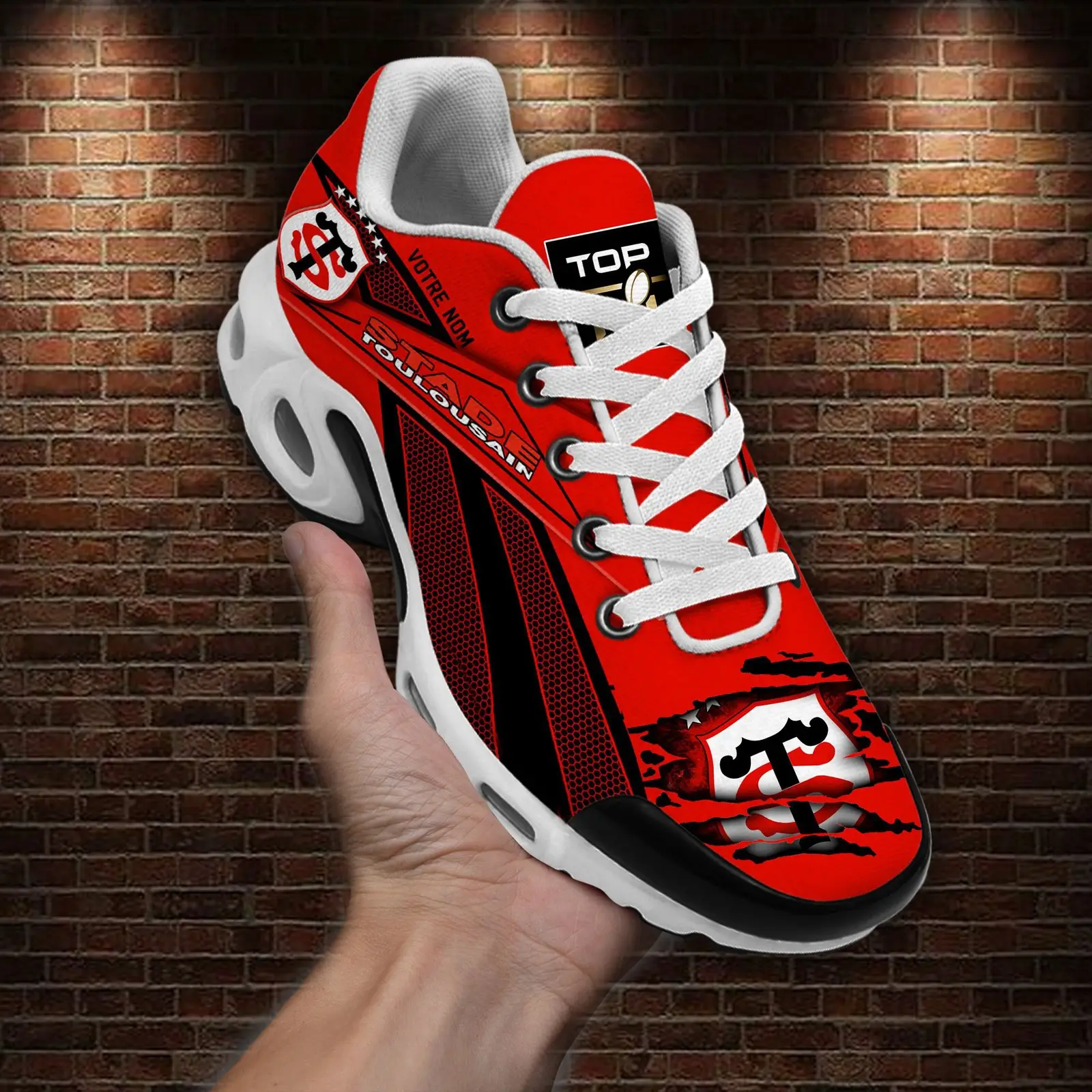 Stade Toulousain Air Max Plus Shoes Sneakers For Men And Women