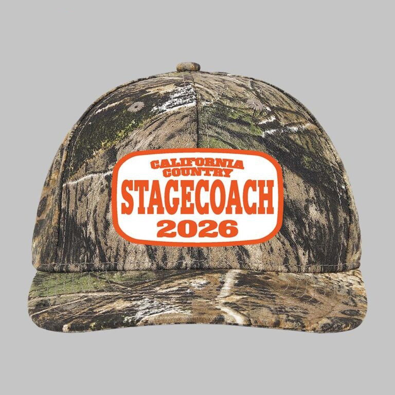 Stagecoach 2026 Festival Merch Indio California April 24-26 Camo Snapback First Father's Day Gift