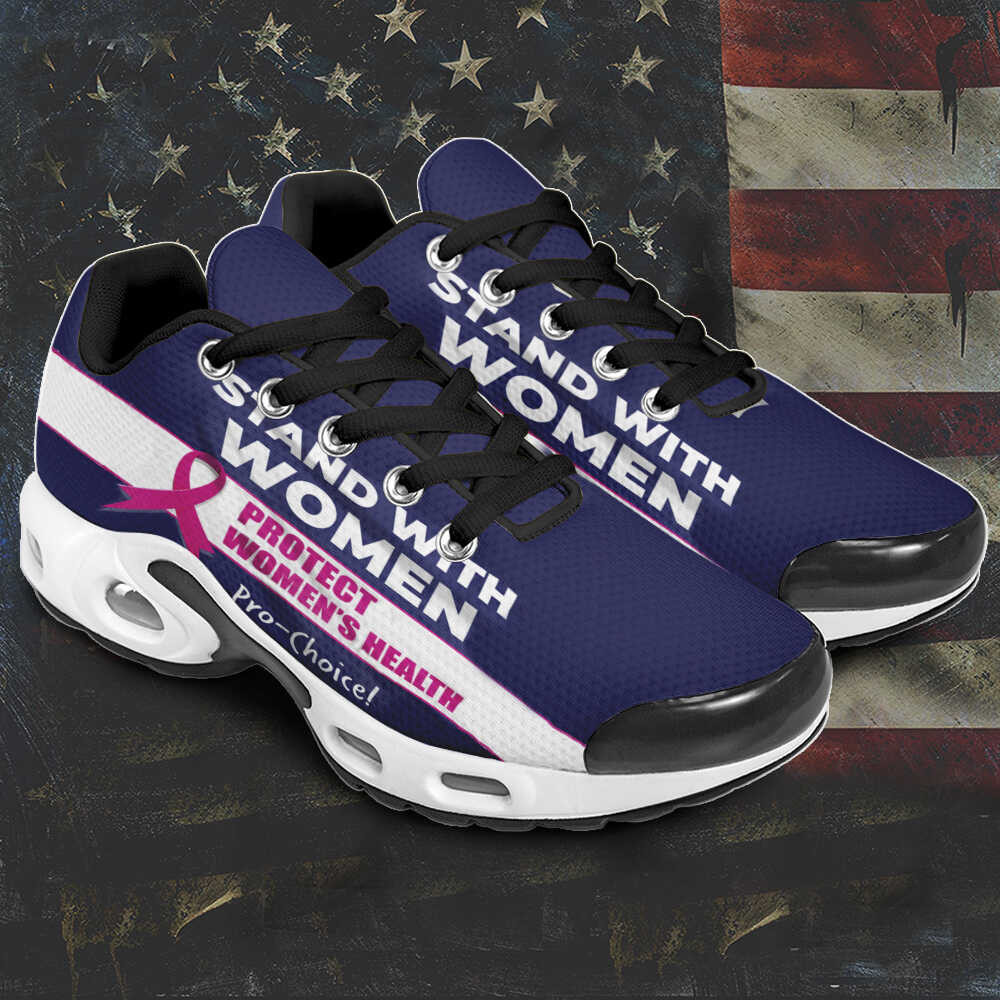 Stand With Women Protects Women's Health Sneakers Pro Choice Shoes Women Rights Merchandise