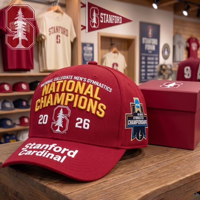 Stanford Cardinal 2026 National Champions Baseball Hat National Championship Cap Gift For Fans