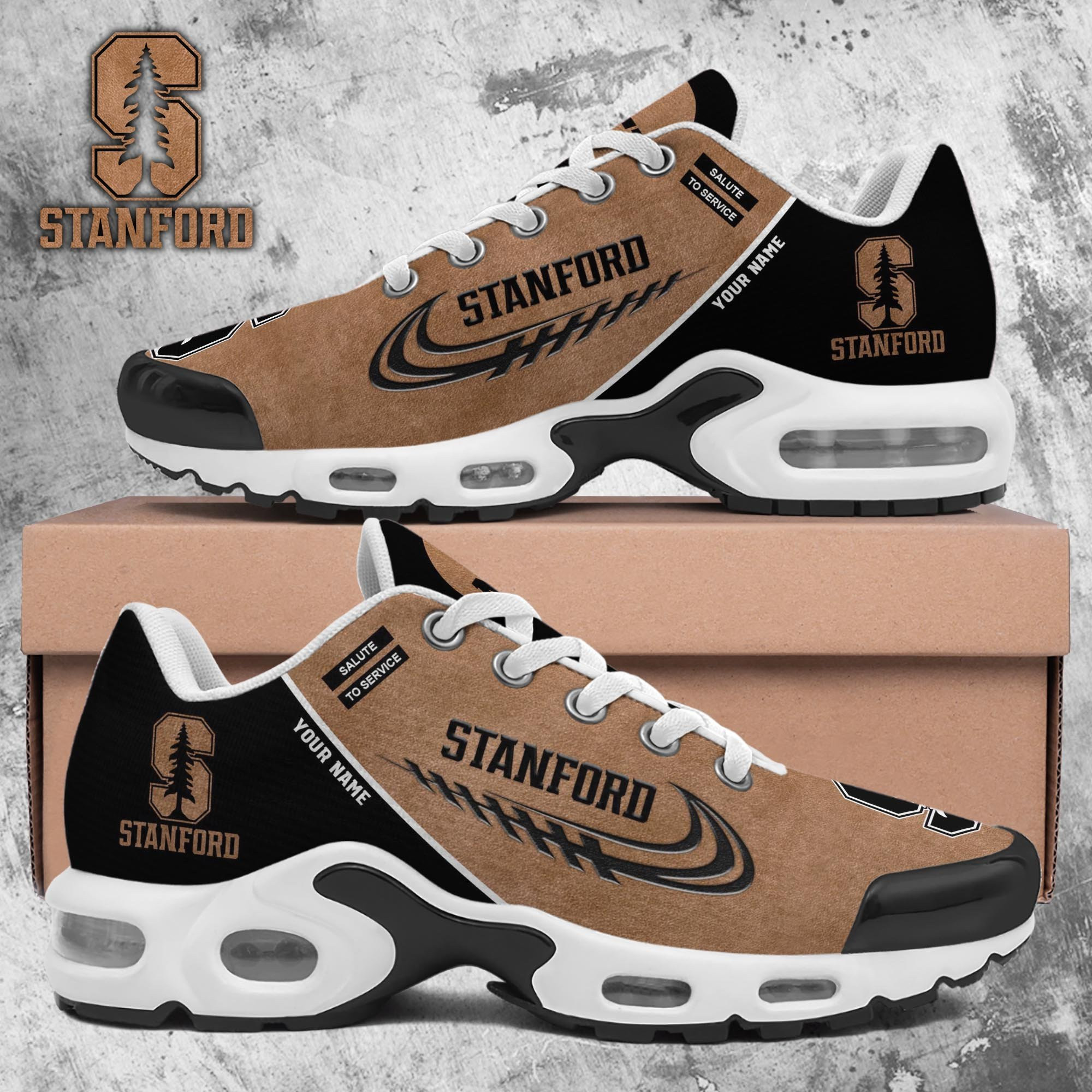 Stanford Cardinal Shoes 2026 Version Custom Name, Shoes For Football Fans, Fan Gifts Ph637