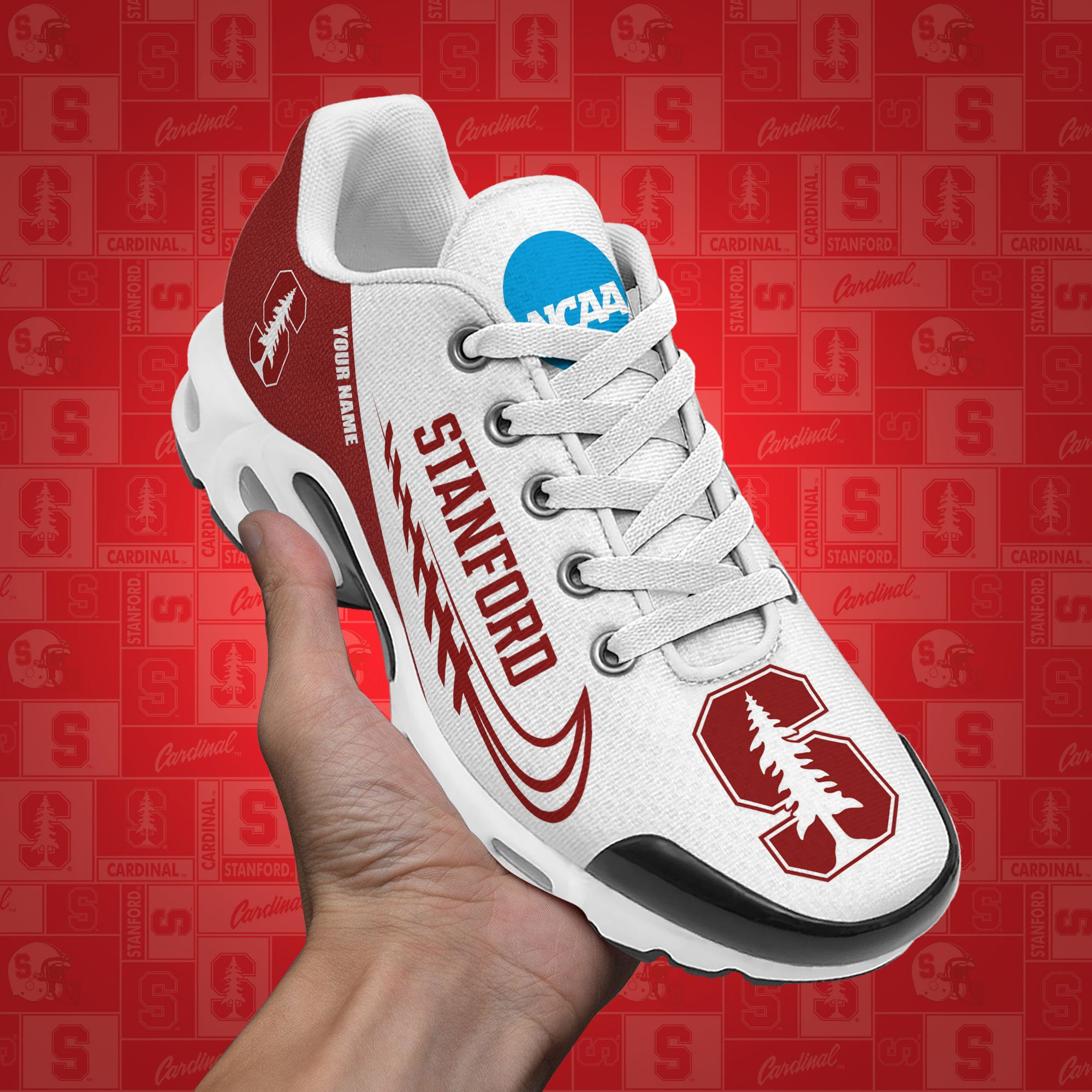 Stanford Cardinal Shoes Custom Your Name 514