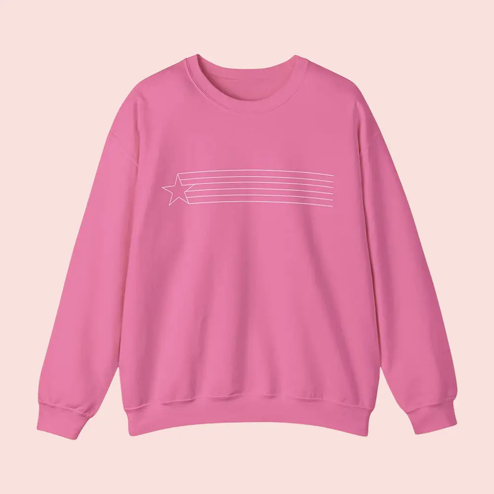 Star Rainbow Line Sweatshirt Eleanor Shellstrop The Good Place Merch Fan Apparel Gifts For Her