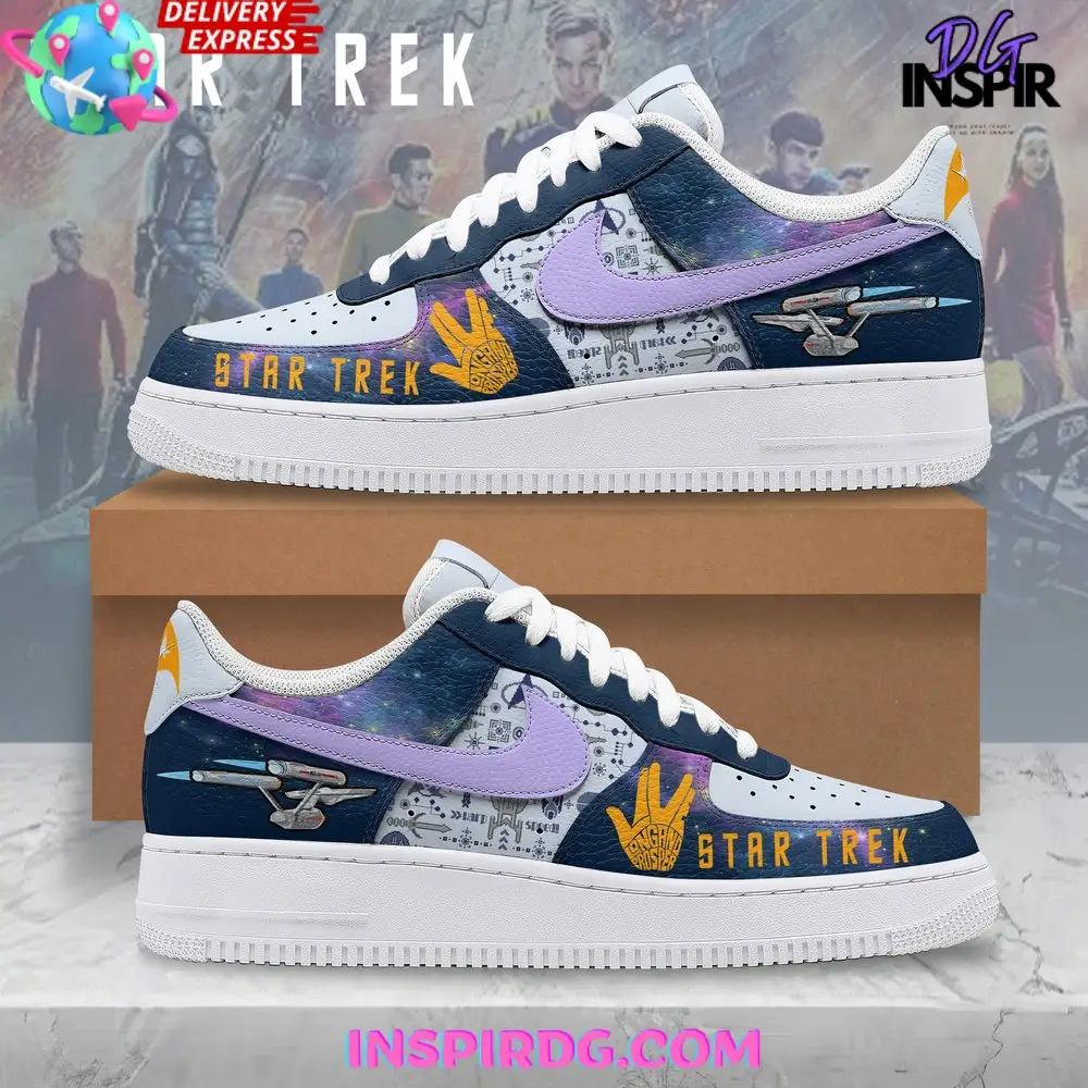 Star Trek Memory Alpha Limited Edition Air Force 1 Shoes