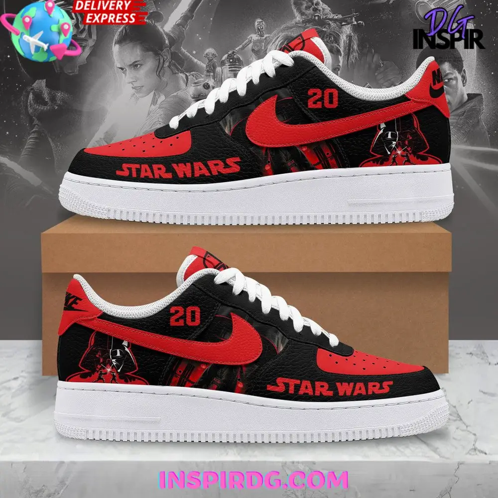 Star Wars Darth Vader Limited Edition Air Force 1 Star Wars Darth Vader Limited Edition Air Force 1 - Image 1