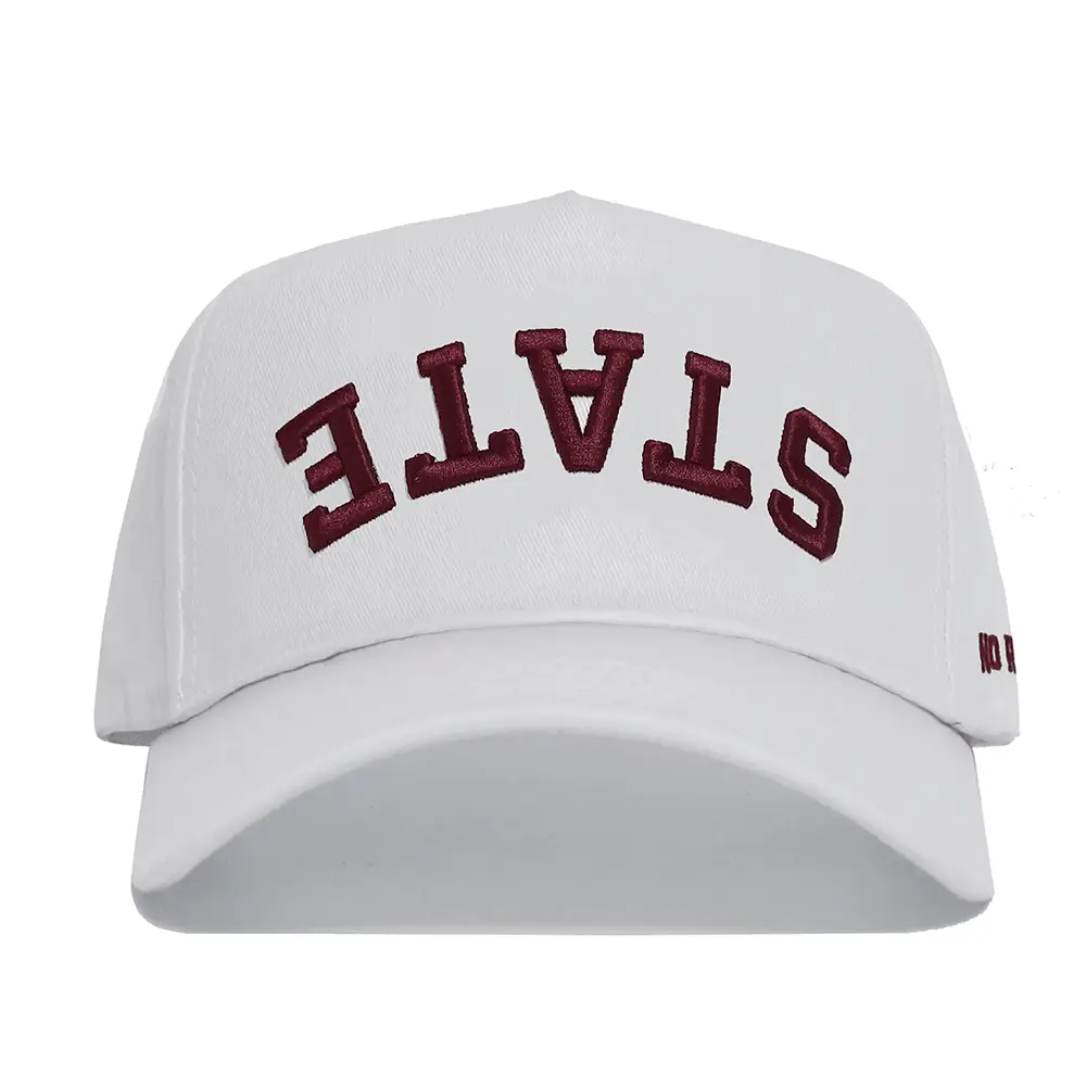 STATE Upside Down Hat Trend STATE Reversed Hat STATE Merch Dad Birthday Gifts -WearandDecor
