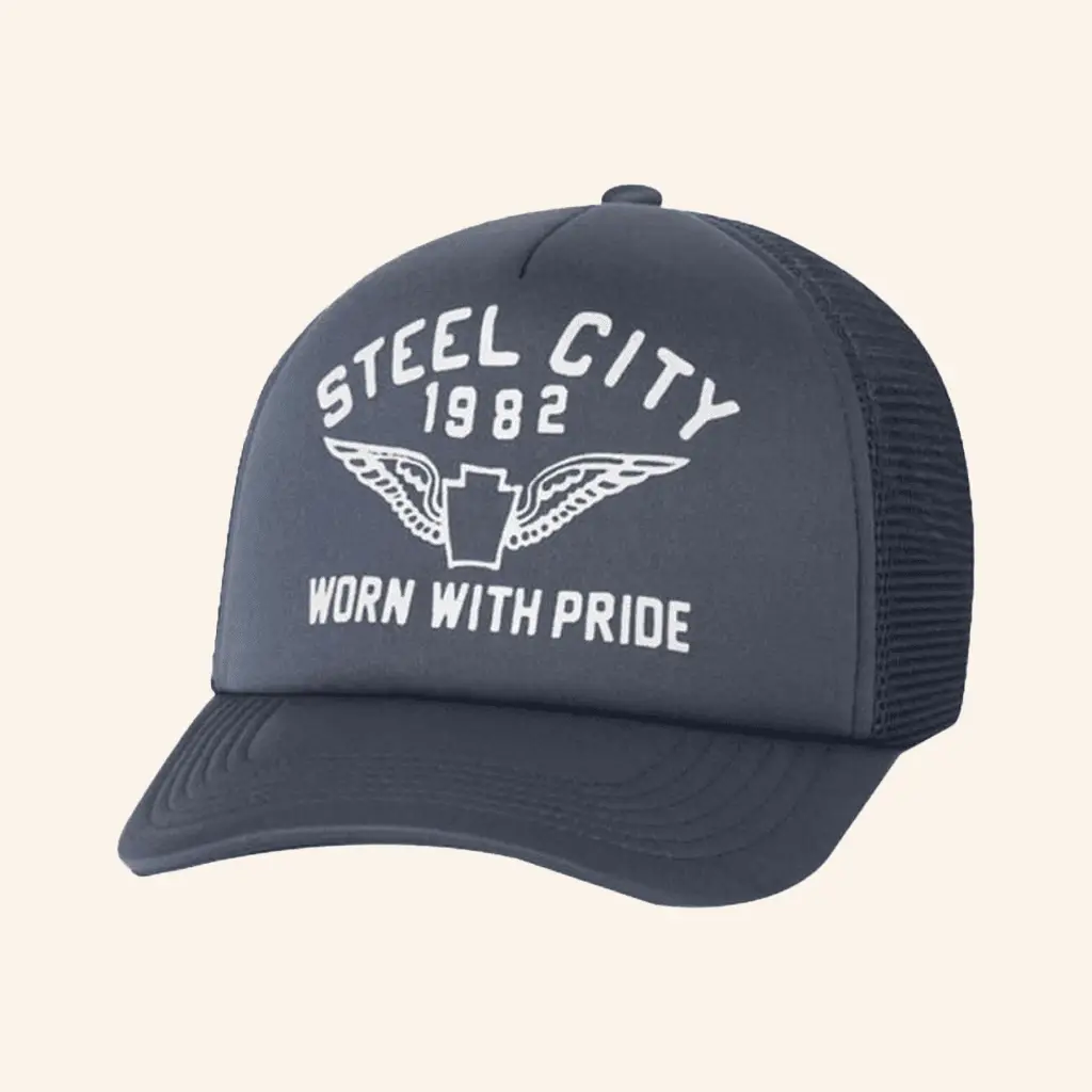 Steel City Merch Worn With Pride Trucker Hat Gifts For Father -WearandDecor