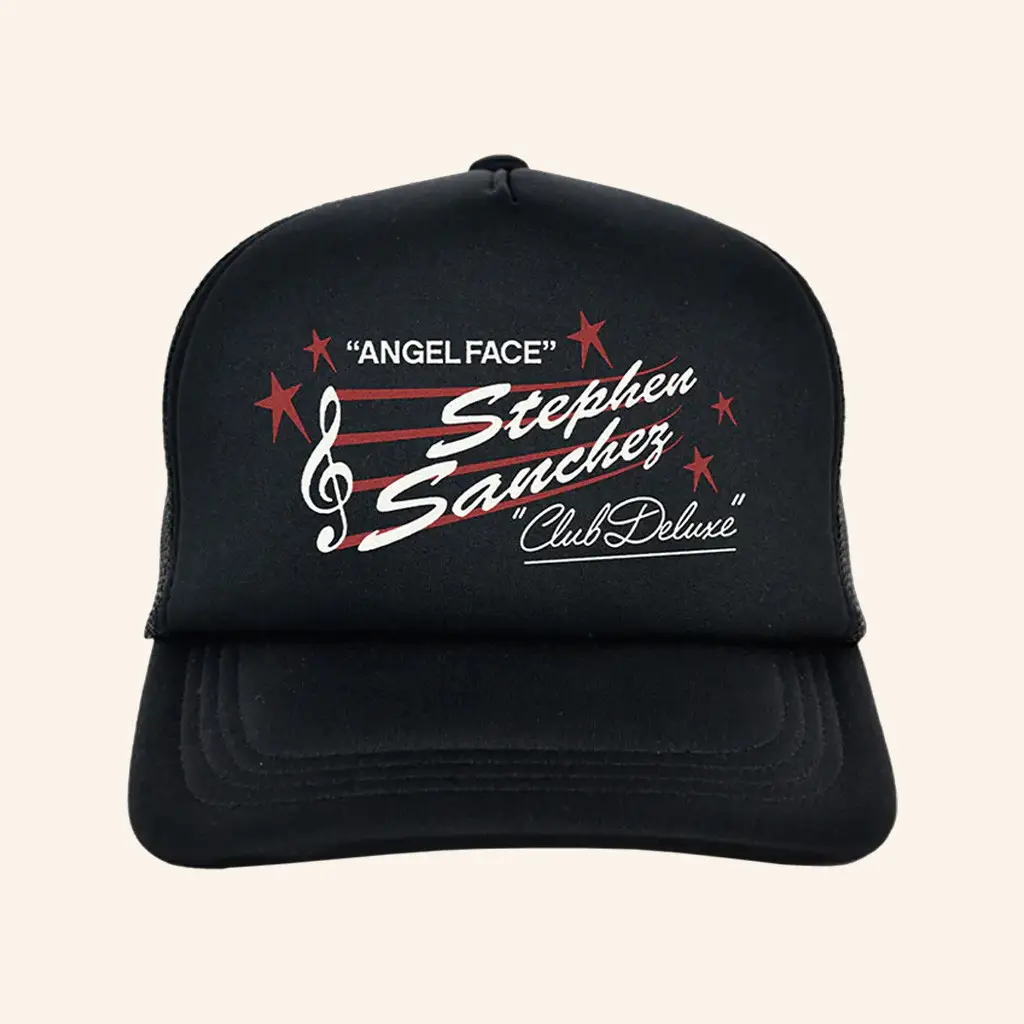Stephen Sanchez Merch Treble Clef Trucker Hat Birthday Gifts For Music Lovers - Wear&Decor