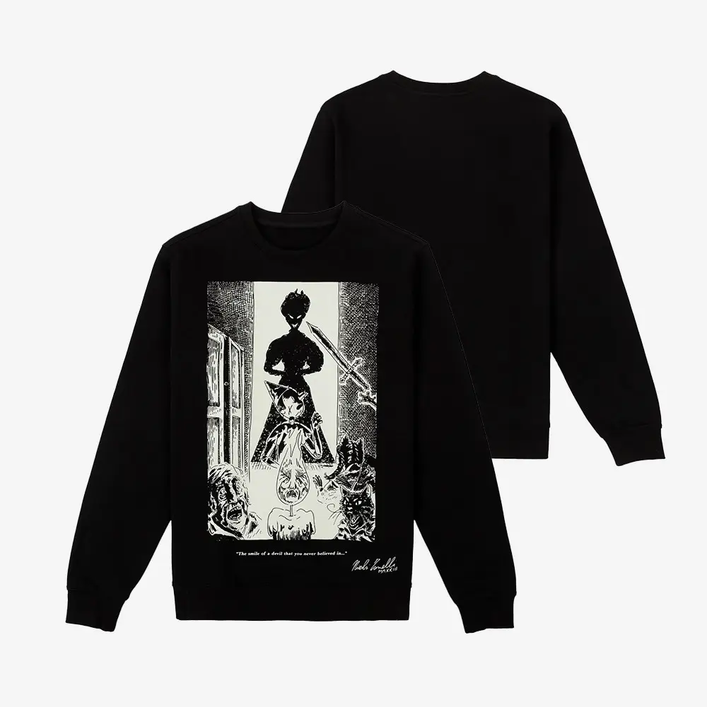 Stepmother Sweatshirt Vintage Horror Illustration Stepmother Clothing Gift Ideas