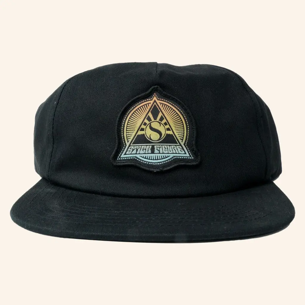Stick Figure Merch Pyramid Unstructured Snapback Hat Presents For Music Lovers - WearandDecor