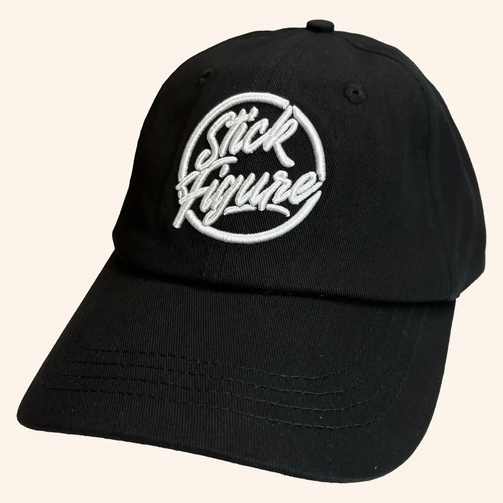 Stick Figure Merch Stick Figure Embroidered Hat Gifts For Music Enthusiasts