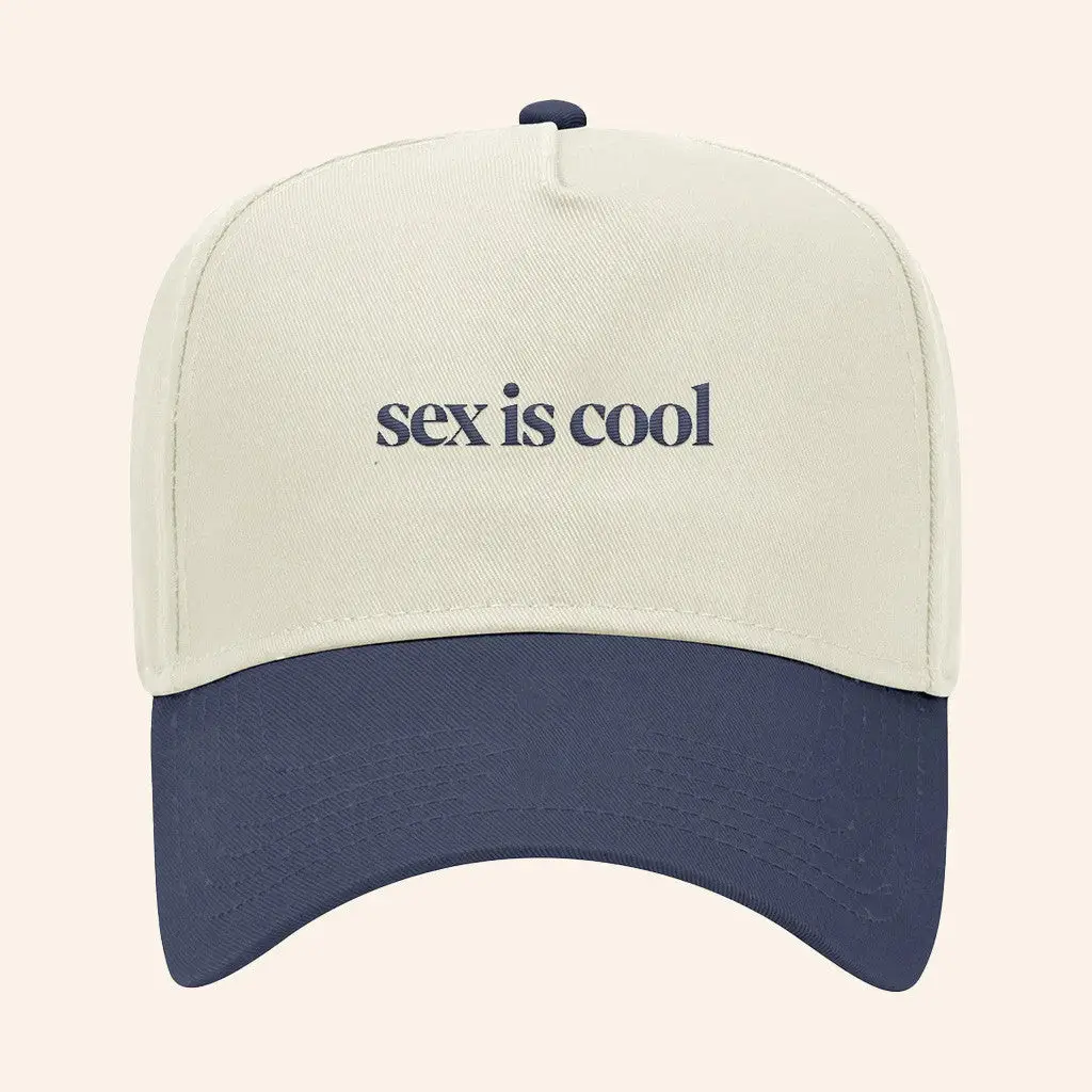 Stiff Socks Merch Sex Is Cool Embroidered Hat Good Gifts For Boyfriend -WearandDecor