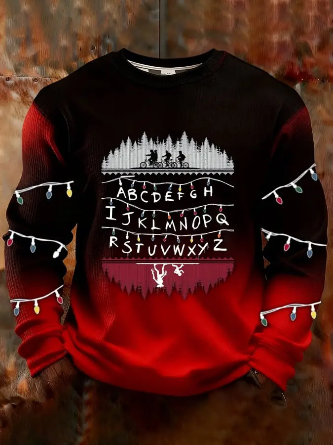 Stranger Things 2025 Merch Sweatshirt The Upside Down Stranger Things Clothing Presents