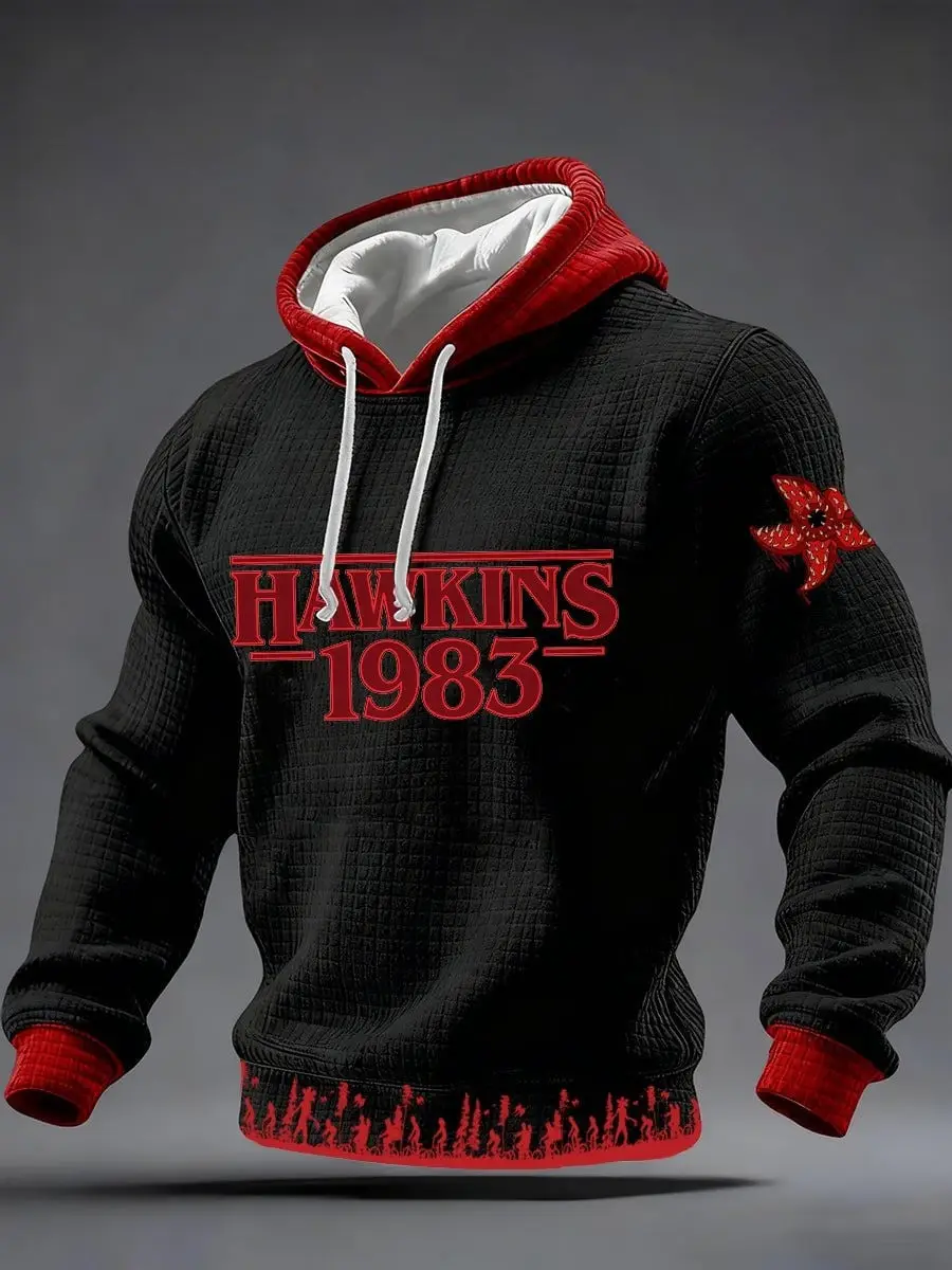 Stranger Things Hawkins 1983 Hoodie Stranger Things Merch Best Gifts For Fans Stranger Things Hawkins 1983 Hoodie Stranger Things Merch Best Gifts For Fans - Image 1