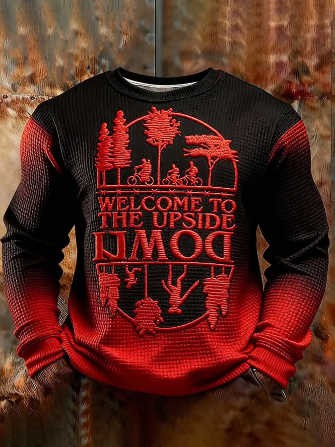 Stranger Things Merch 2025 Sweatshirt Welcome To The Upside Down Fantasy Apparel Best Xmas Gift Stranger Things Merch 2025 Sweatshirt Welcome To The Upside Down Fantasy Apparel Best Xmas Gift - Image 1