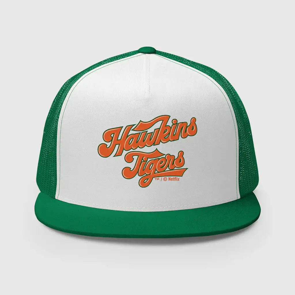 Stranger Things Merch Stranger Things Trucker Snapback Hat Hawkins Tigers Hat Him Gifts