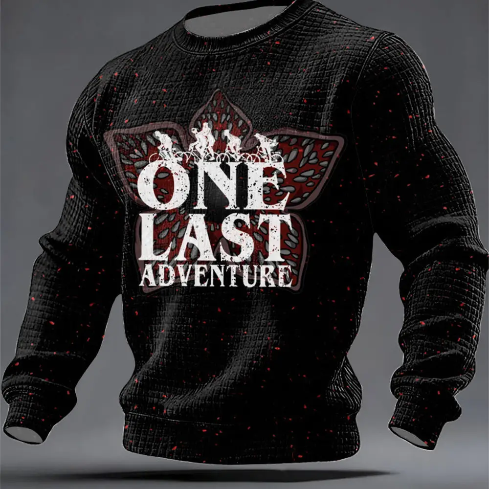 Stranger Things Merch Sweatshirt One Last Adventure Sweatshirt Movie Lover Gifts Stranger Things Merch Sweatshirt One Last Adventure Sweatshirt Movie Lover Gifts - Image 1