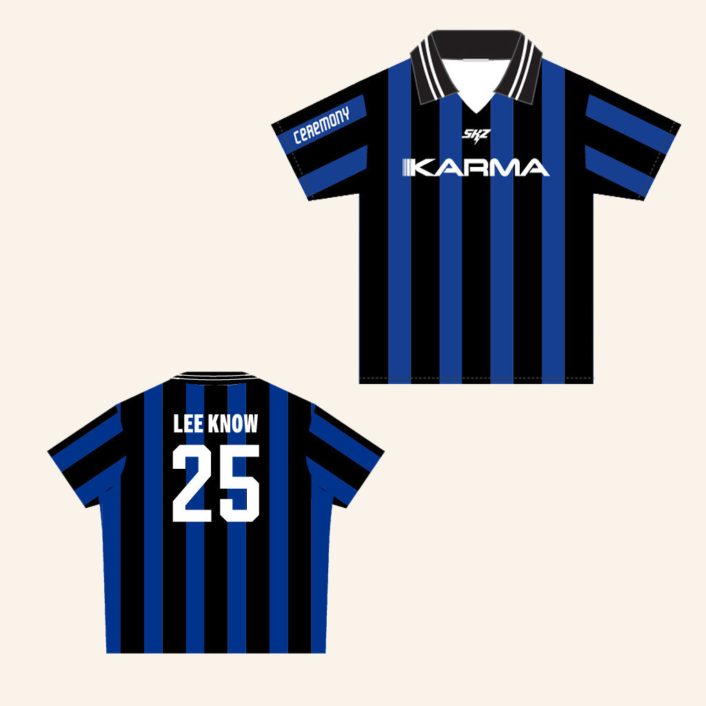 Stray Kids Merch Lee Know 25 KARMA Uniform T-Shirt Fan Apparel Gifts For Friends -WearandDecor