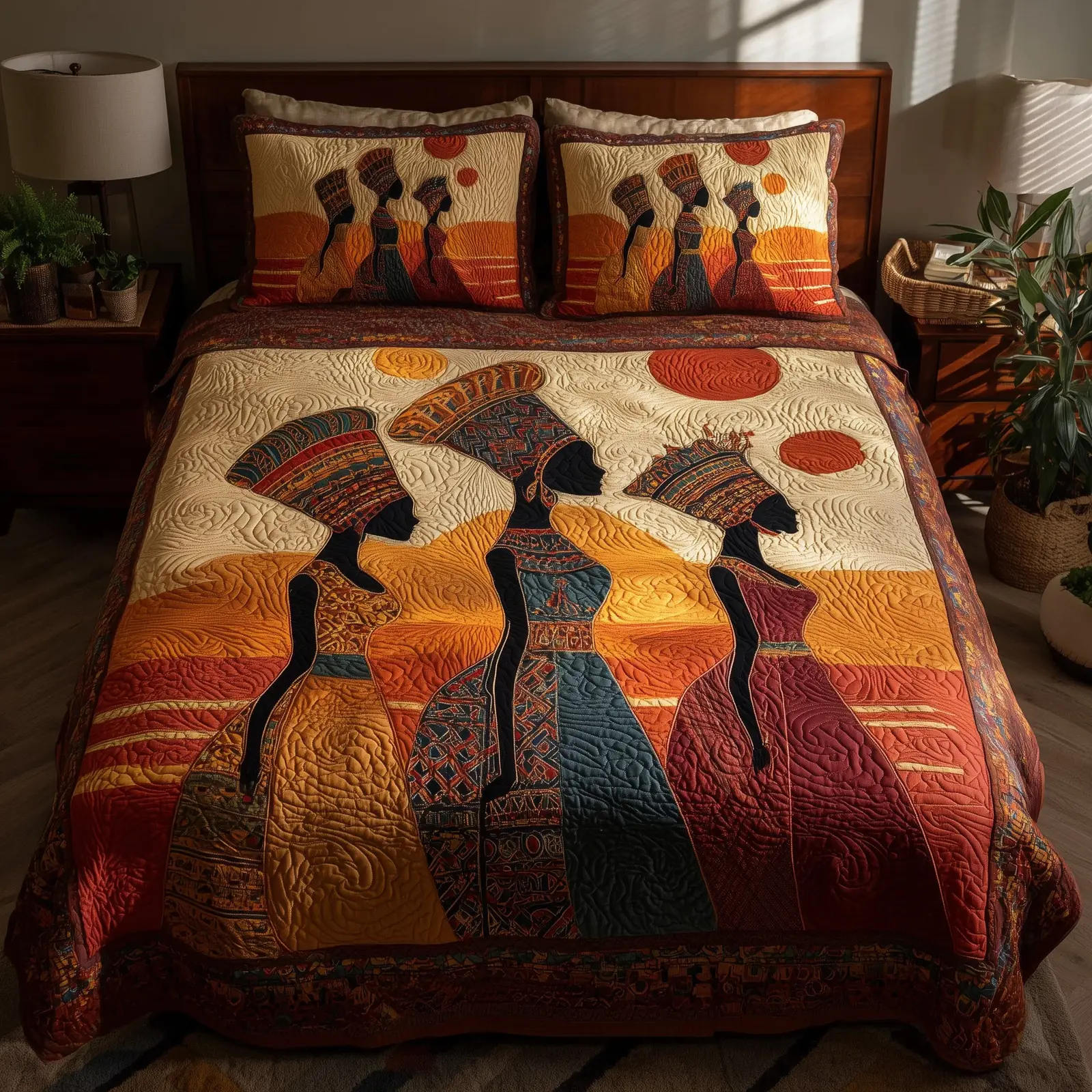 Strong Maidens Quilted Bedding Set For Women