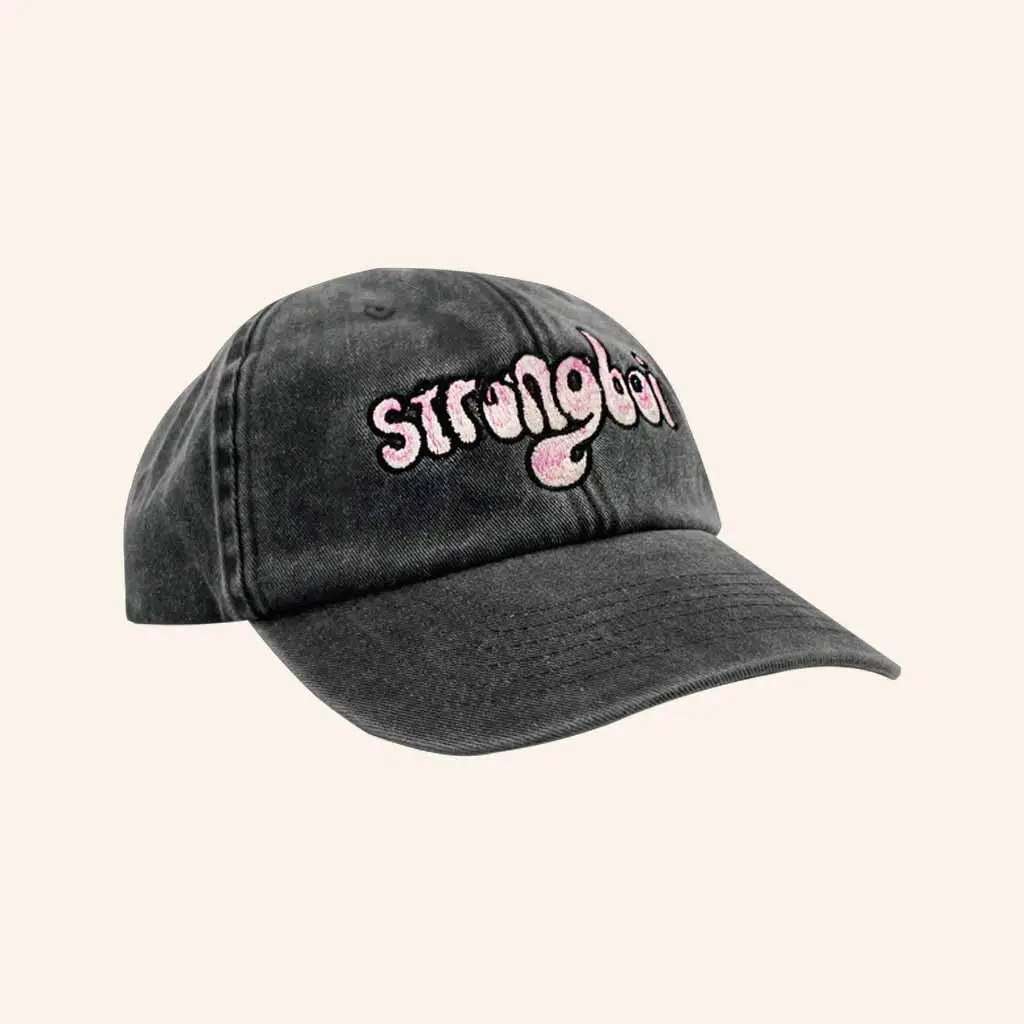 Strongboi Merch Strongboi Logo Embroidered Hat Best Christmas Gifts For Her -WearandDecor