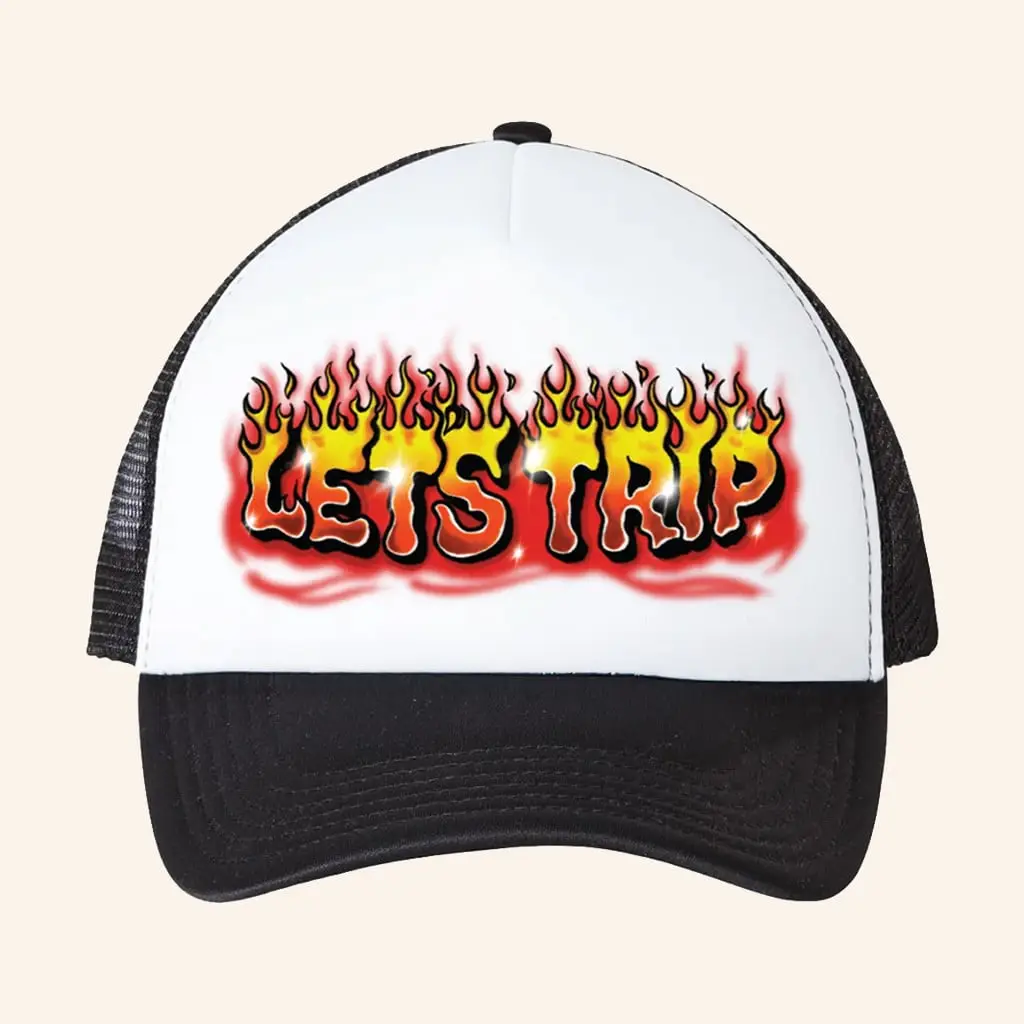 Sturniolo Triplets Merch Let's Trip Embers Trucker Hat Best Gifts For Brother