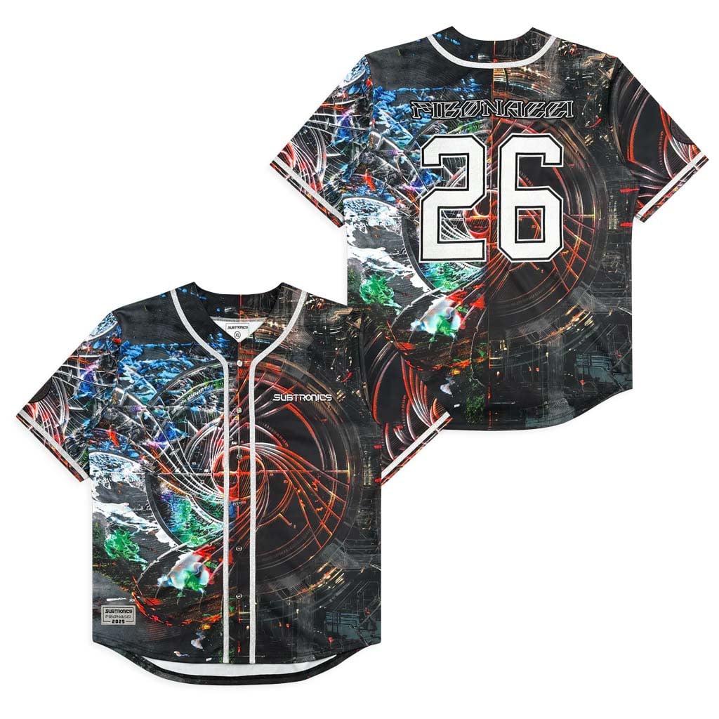 Subtronics Merch 26 Fibonacci Tour Baseball Jersey Birthday Ideas For Him