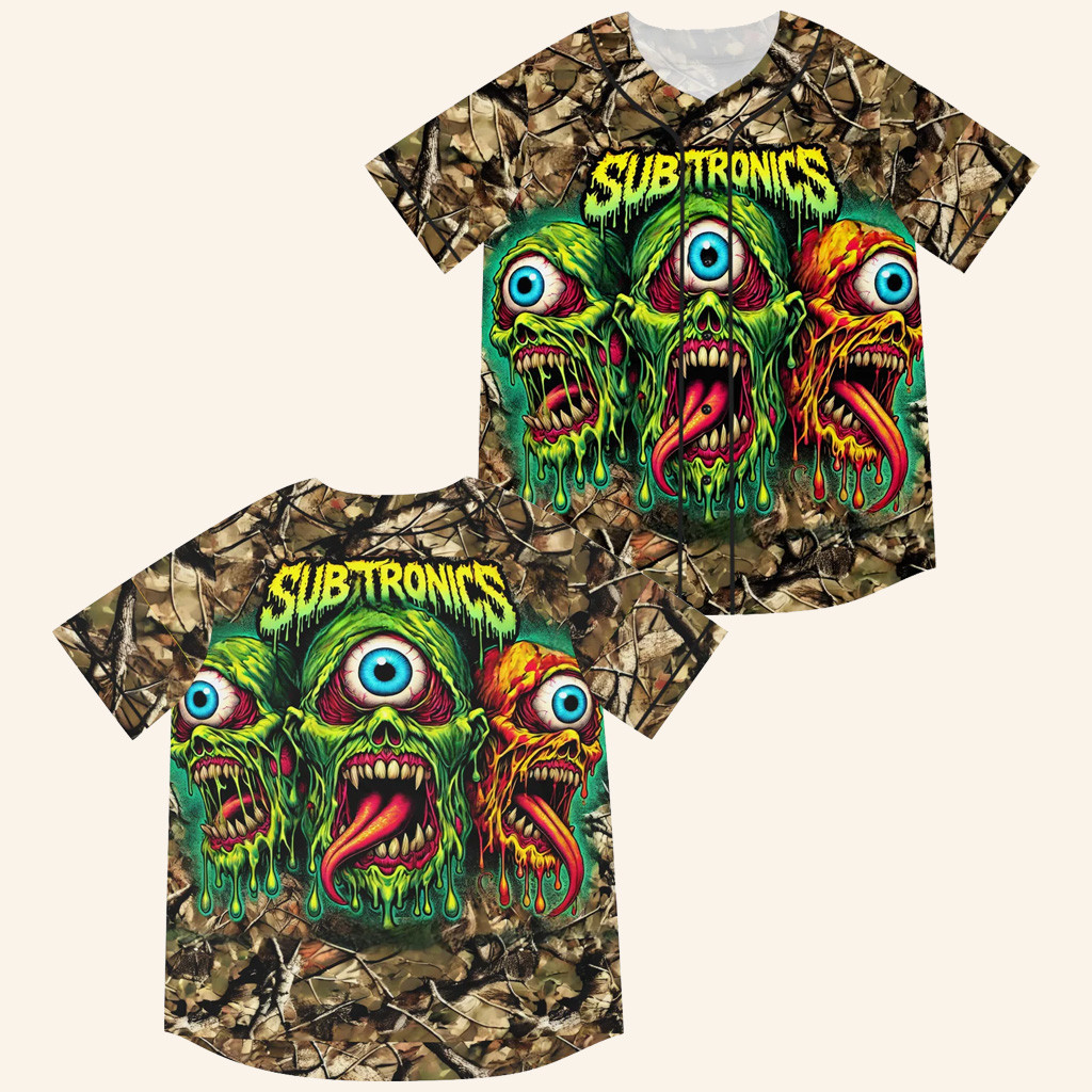Subtronics Merch Camo Subtronics Jersey Rave Jersey Christmas Gifts For Boyfriend - Wear&Decor