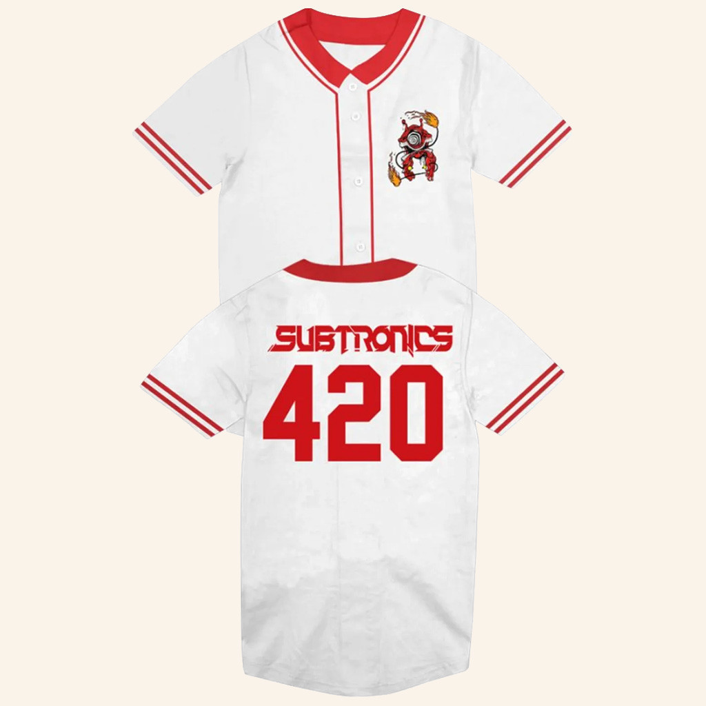 Subtronics Merch Poi Cyclops Baseball Jersey Music Lover Gifts For Him - WearandDecor