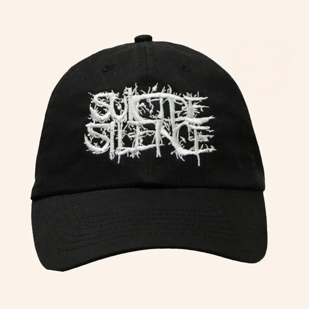 Suicide Silence Merch Suicide Silence Susi Logo Embroidered Hat Gifts For Him -WearandDecor