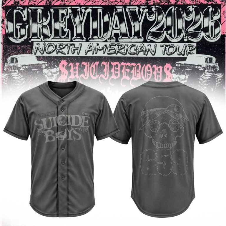 Suicideboys Grey Day 2026 North American Tour Jersey Suicideboys Merch Gift For Him