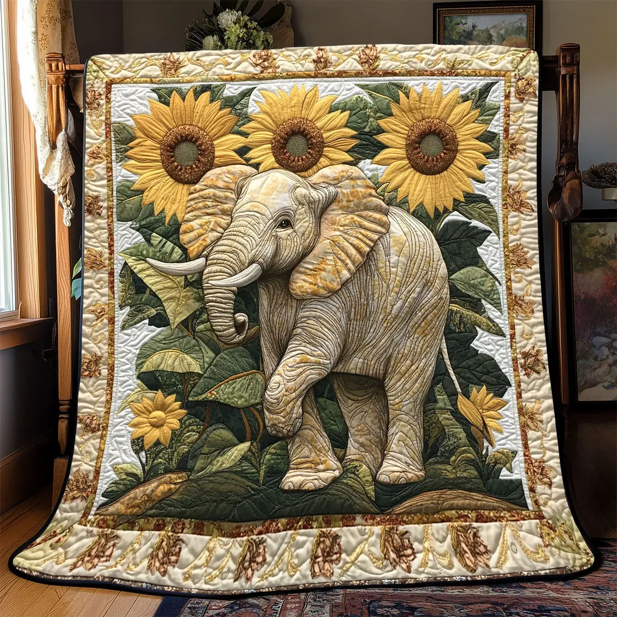 Suower Elephant Quilt Blankets Best Throw Blanket Mother's Day Gifts For Daughter