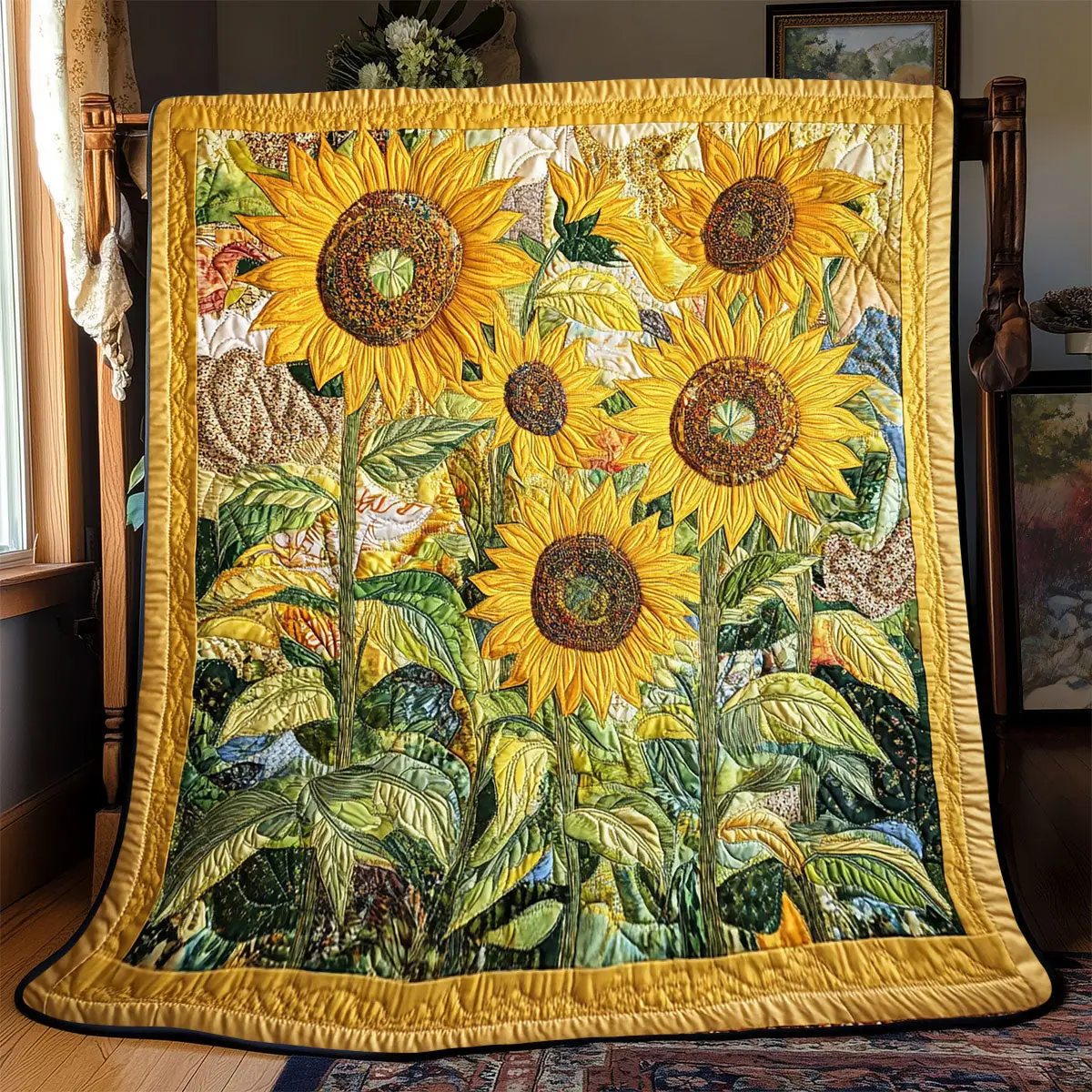 Suower Quilt Blankets Gifts For Father's Day From Wife Suower Quilt Blankets Gifts For Father's Day From Wife - Image 1