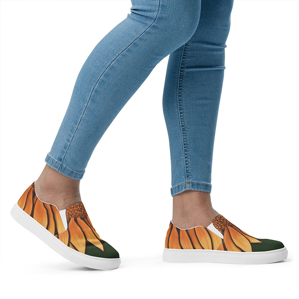 Suower Slip On Sneakers Suower Lovers Shoes Gifts For Girlfriend Boyfriend -WearandDecor Suower Slip On Sneakers Suower Lovers Shoes Gifts For Girlfriend Boyfriend -WearandDecor - Image 1