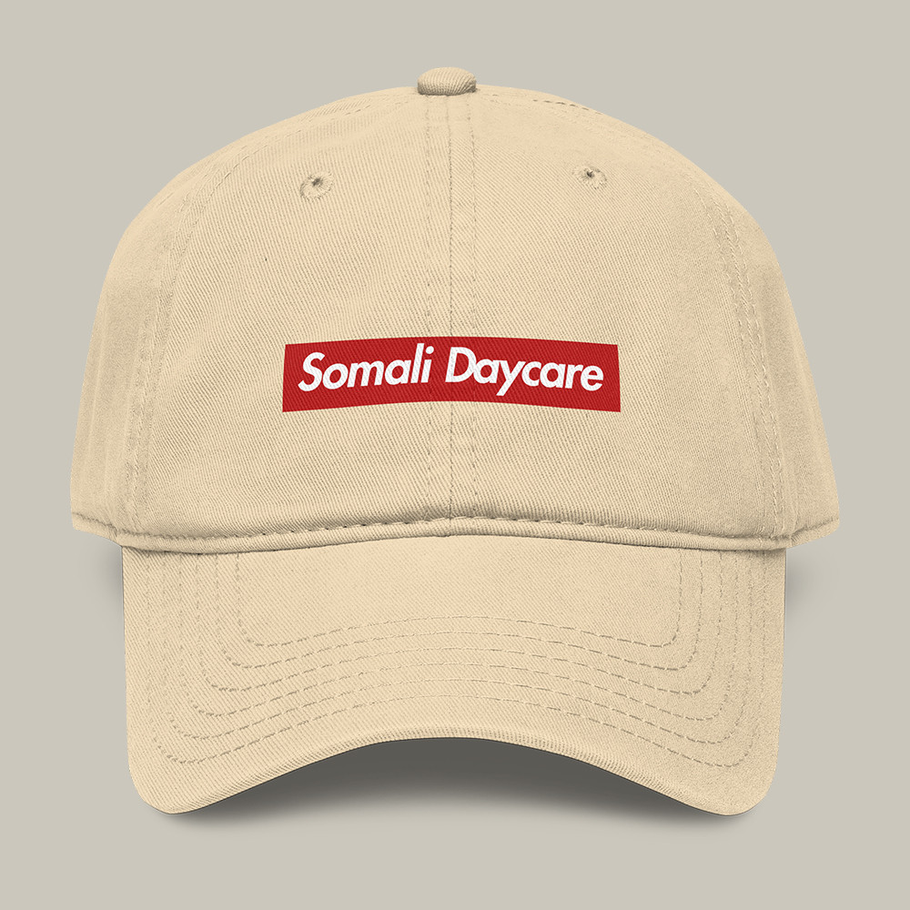 Supreme Somali Daycare Baseball Hat Tucker Carlson Baseball Cap Political Fan Gift Supreme Somali Daycare Baseball Hat Tucker Carlson Baseball Cap Political Fan Gift - Image 1