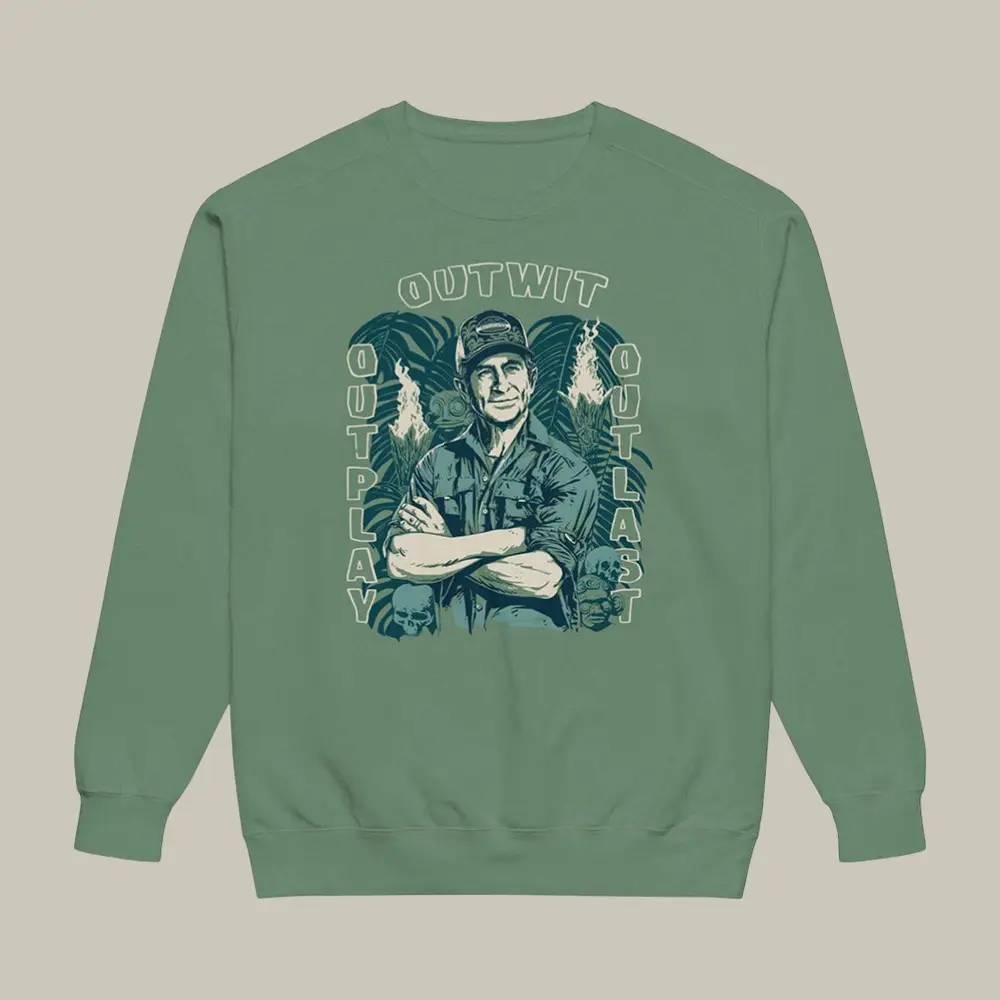 Survivor Jeff Tribal Outwit Outplay Outlast5 Sweatshirt Paramount Apparel Present For Him