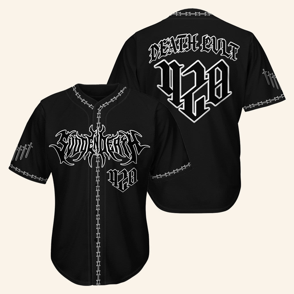 Svdden Death Merch 420 Baseball Jersey Gifts For Husband -WearandDecor