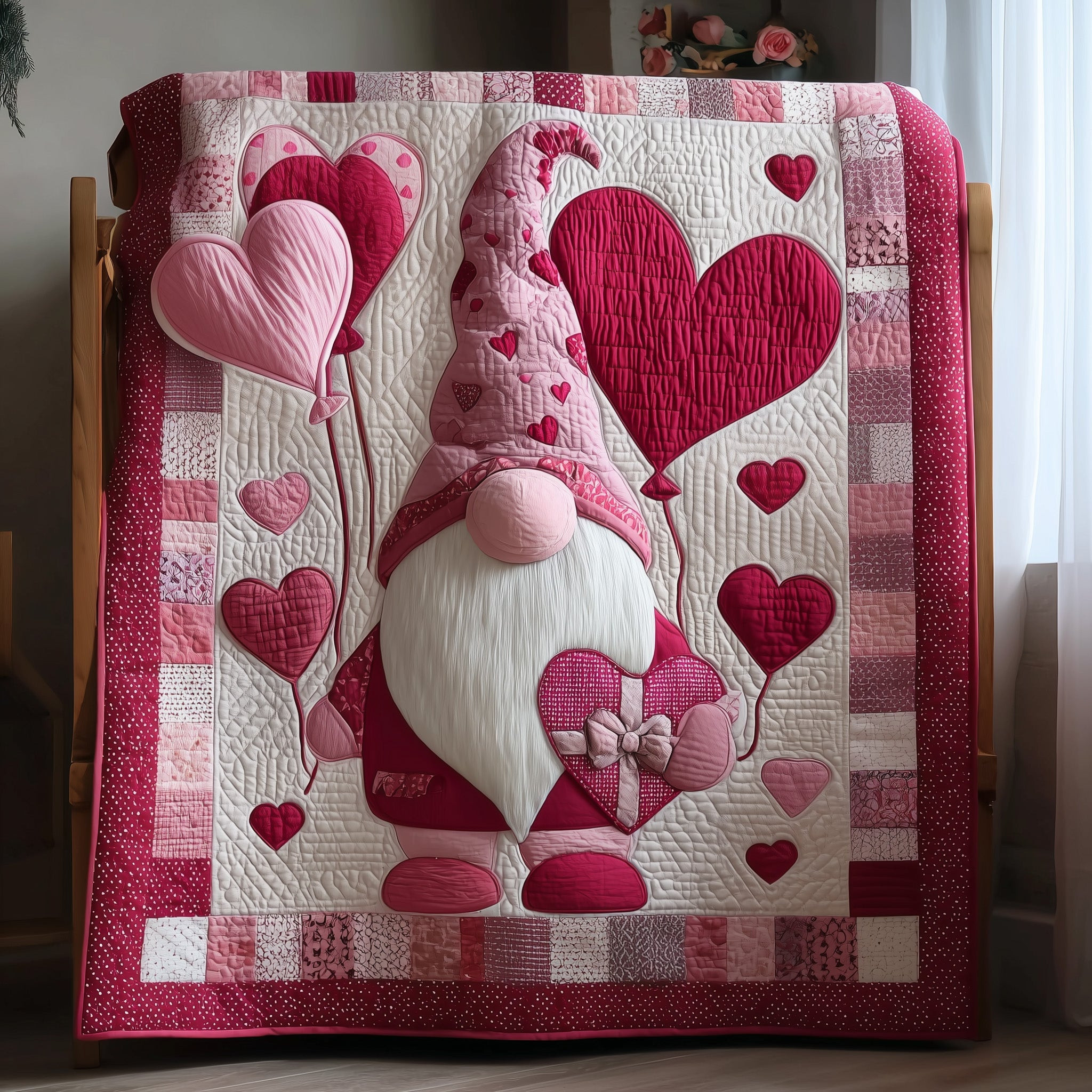Sweet Reverie Quilted Blanket Aesthetic Home Decor Unique Valentine's Day Ideas