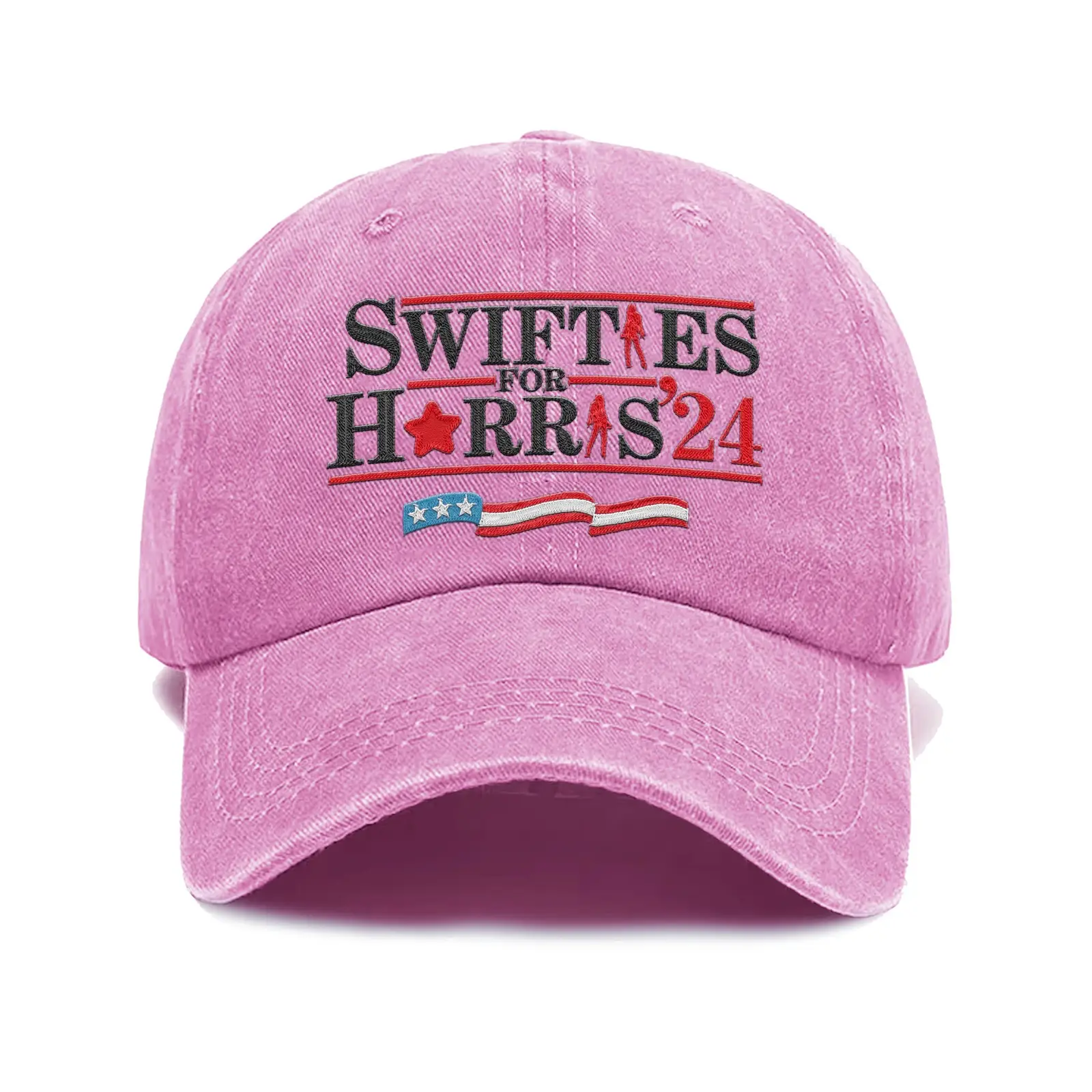 Swifties For Harris 2024 Embroidered Hat Kamala Harris For President Hat Swifties Gift