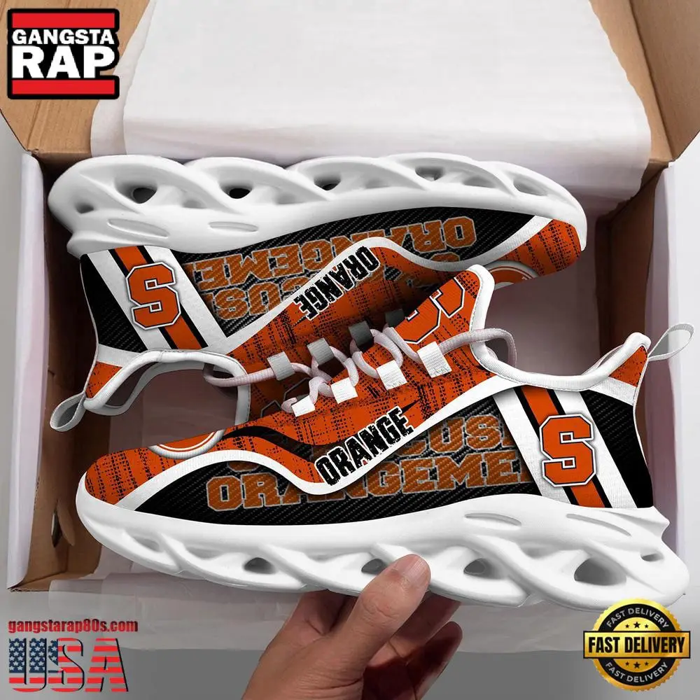 Syracuse Orange NCAA Clunky Air Max Shoes Air Cushion Sneakers Syracuse Orange NCAA Clunky Air Max Shoes Air Cushion Sneakers - Image 1