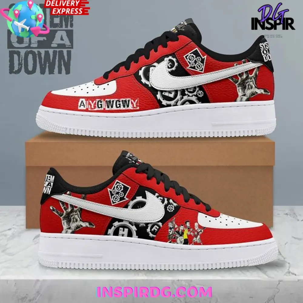 System of a Down Toxicity Limited Edition Air Force 1