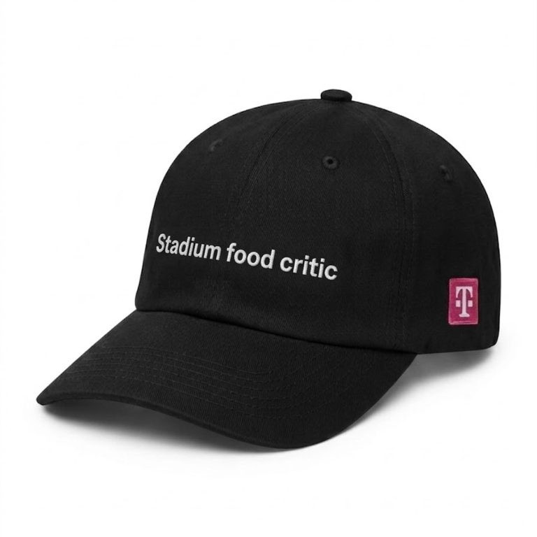 T-Mobile Stadium Food Critic Baseball Hat Stadium Food Critic Cap Gift For Him